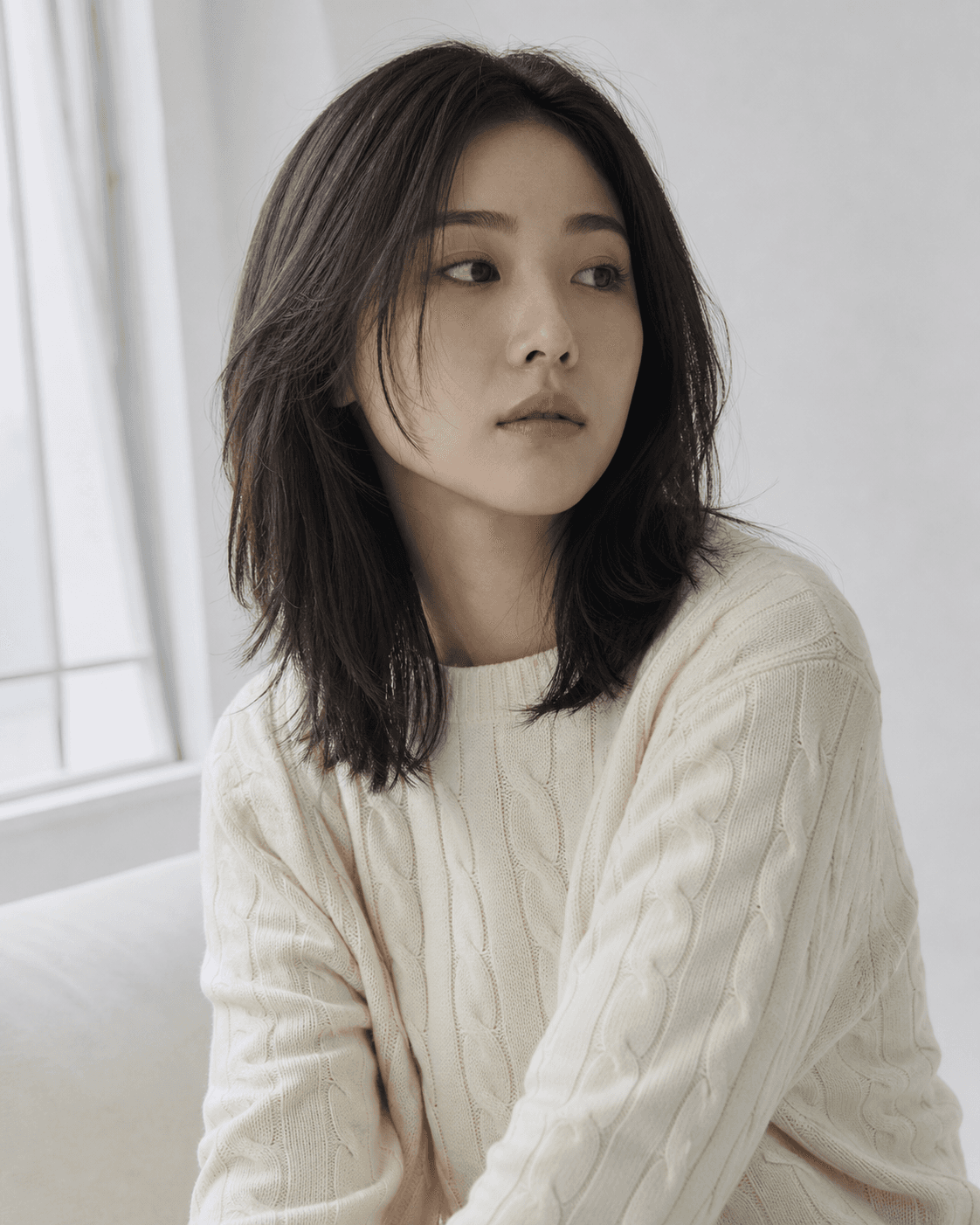 Minimal Fashion Portrait (Overcast) example output