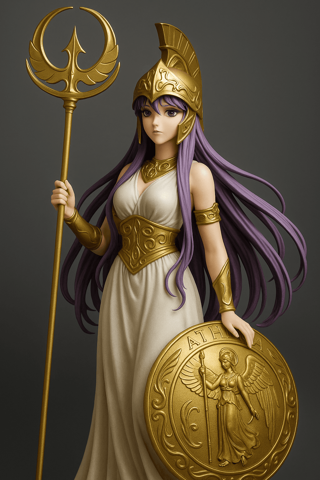 Athena in Saint Seiya