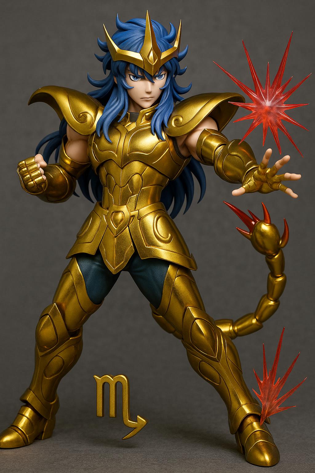 Milo (Scorpio) in Saint Seiya CVY.AI